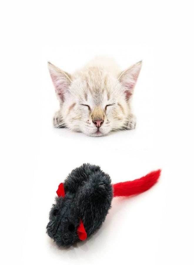 KittuPet Chirping Mouse Toy for Cats - Sound-Activated Plush Rat, Fun Chase & Pounce Toy for Active Indoor Cats - Image 1